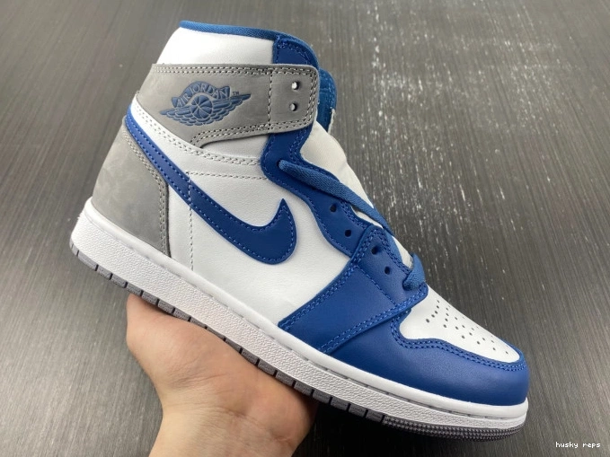 Cheap Husky True 1 Blue Jordan Air High DZ5485-410 OG 0801